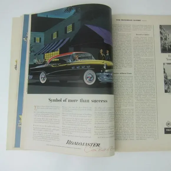 Vintage FORTUNE Magazine March 1956 General Motors, Ford, Cadillac, Buick  Ads - Picture 7 of 16